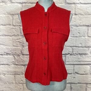 Alexander Campbell vintage woven sleeveless blouse